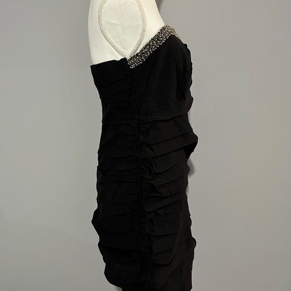 Torrid size 14 NWT little black cocktail dress with beadwork - Picture 10 of 14